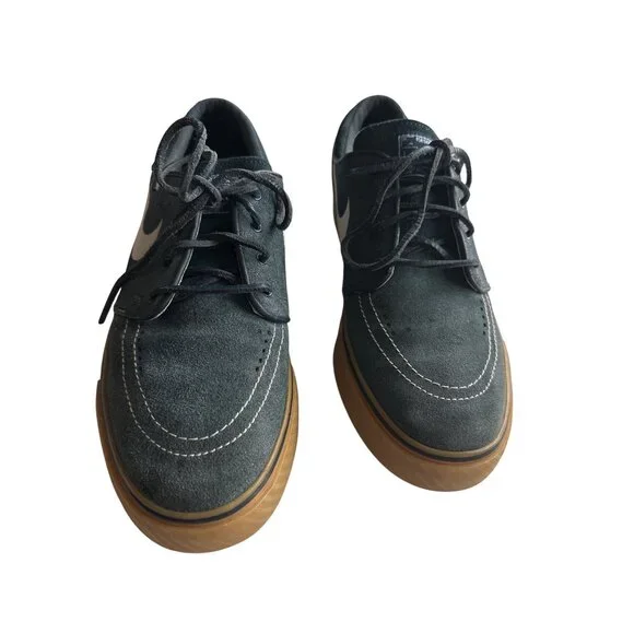 Nike SB Zoom Janoski OG+ Blue Suede Skate Shoes Gum Sole Size 9.5 - Picture 2 of 10